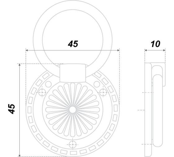 Ручка BOYARD C2820 RC028AB.3