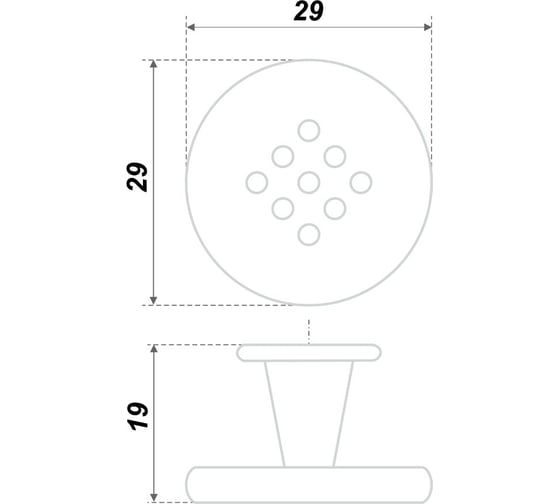 Ручка BOYARD C1140 RC011CP.4