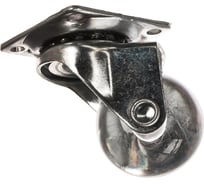 Колесная опора без тормоза, с площадкой для крепления JET 3020A D35мм прозрачный FF3020A.035TP99