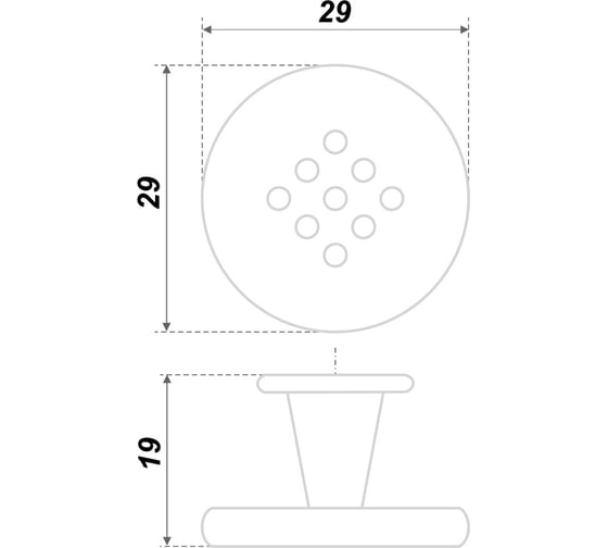 Ручка BOYARD C1160 RC011SC.4