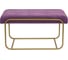 Банкетка GreenWeen SIENA MINI золотая, LAVANDA, 810x420x440 GW-SIENAMINI-LAVANDA-810G 2