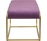 Банкетка GreenWeen SIENA MINI золотая, LAVANDA, 810x420x440 GW-SIENAMINI-LAVANDA-810G 3