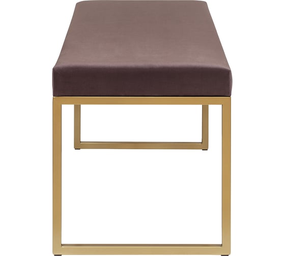 Банкетка GreenWeen ALBA MINI золотая, Kashtan, 850x400x450 GW-ALBAMINI-KS-850G