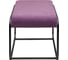 Банкетка GreenWeen SIENA MINI черная, LAVANDA, 810x420x440 GW-SIENAMINI-LAVANDA-810B 3