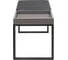 Банкетка GreenWeen ALBA BOX черная, Mouse Grey, GreyBox, 850x400x450 GW-ALBABOX-MGGREY-850B 2