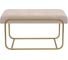 Банкетка GreenWeen SIENA MINI золотая, CHAMPAGNE, 810x420x440 GW-SIENAMINI-CHAMP-810G 2