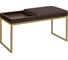 Банкетка GreenWeen ALBA BOX золотая, Kashtan, BrownBox, 850x400x450 GW-ALBABOX-KASHBROWN-850G 1
