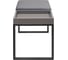 Банкетка GreenWeen ALBA BOX черная, Light Blue, GreyBox, 850x400x450 GW-ALBABOX-LBGREY-850B 13
