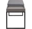 Банкетка GreenWeen ALBA BOX черная, Light Blue, GreyBox, 850x400x450 GW-ALBABOX-LBGREY-850B 6