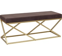 Банкетка GreenWeen ZUMA золотая, Kashtan, 1100x400x450 GW-ZUMA-KS-110G