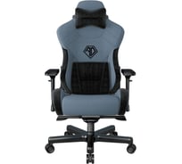 Игровое кресло Andaseat T-Pro 2, голубой/черный, размер XL AD12XLLA-01-SB-F