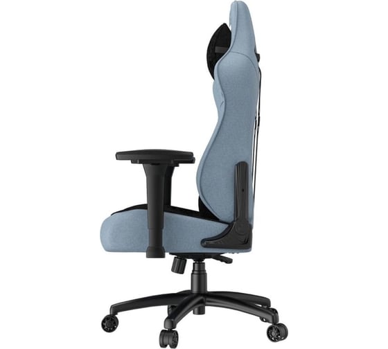 Игровое кресло Andaseat T-Pro 2, голубой/черный, размер XL AD12XLLA-01-SB-F