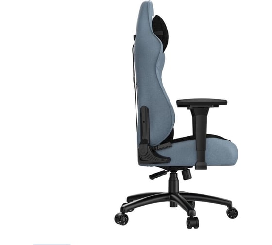 Игровое кресло Andaseat T-Pro 2, голубой/черный, размер XL AD12XLLA-01-SB-F