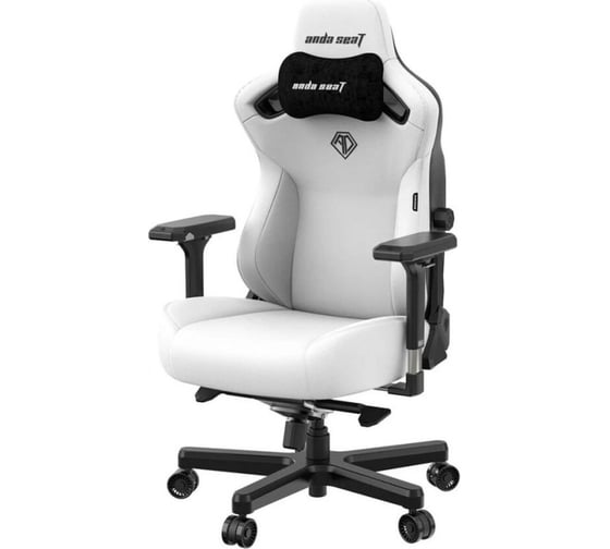 Игровое кресло Andaseat Kaiser 3 белый, размер L AD12YDC-L-01-W-PV/C