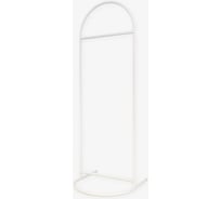 Напольная вешалка для одежды GENGLASS EVESA White металлическая GGR-10-3