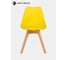 Стул LEON GROUP мягкий, в стиле eames dsw, желтый, 1 шт. LEON1804M-YE1 2