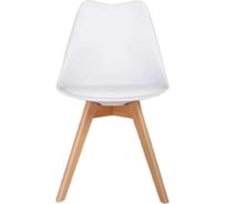 Стул LEON GROUP мягкий, в стиле eames dsw, белый, 1 шт. LEON1804M-WH1