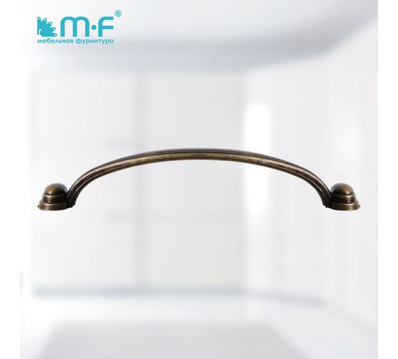 Ручка-скоба MF K6210 96 мм, старая бронза 71833v