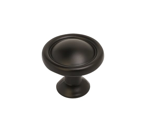 Ручка-кнопка MF R52, черный 10801v