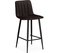 Барный стул Woodville дани коричневый/черный 576463