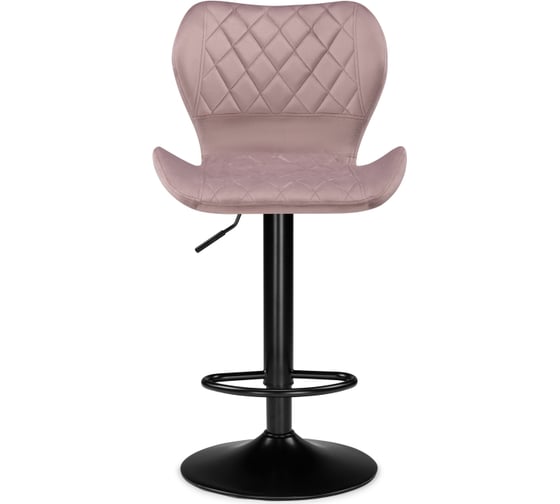 Барный стул Woodville porch pink/black 15724