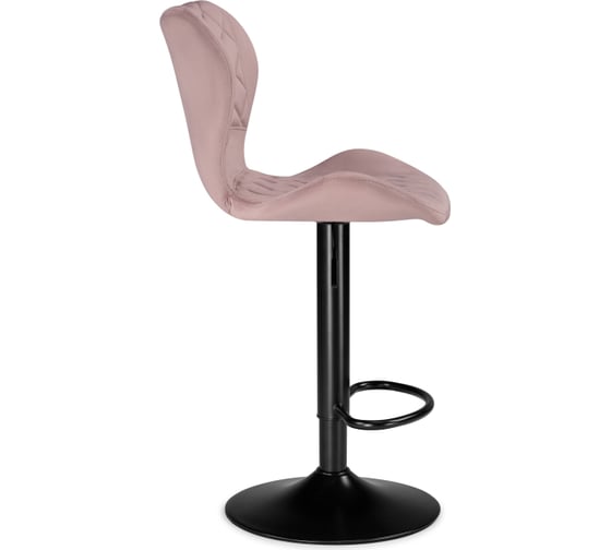 Барный стул Woodville porch pink/black 15724