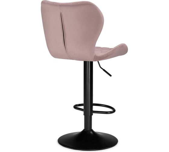 Барный стул Woodville porch pink/black 15724