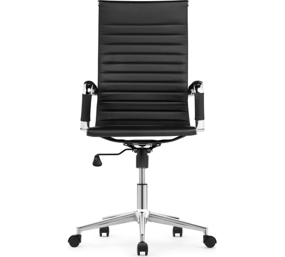 Компьютерное кресло Woodville reus pu black/chrome 15719