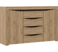 Комод Woodville паулина км 702 венге/дуб крафт золото 547883