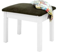 Банкетка Мебелик Венеция 5 с ящиком белый, ткань porshe 6 П0005748 7639