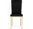 Стул Woodville rek black/gold 15637 3