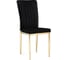 Стул Woodville rek black/gold 15637 7