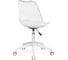 Стул с подушкой Woodville kolin clear/white 15642 7