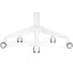 Стул с подушкой Woodville kolin clear/white 15642 10