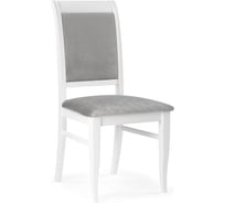 Деревянный стул Woodville авелин серый велюр/белый 515983