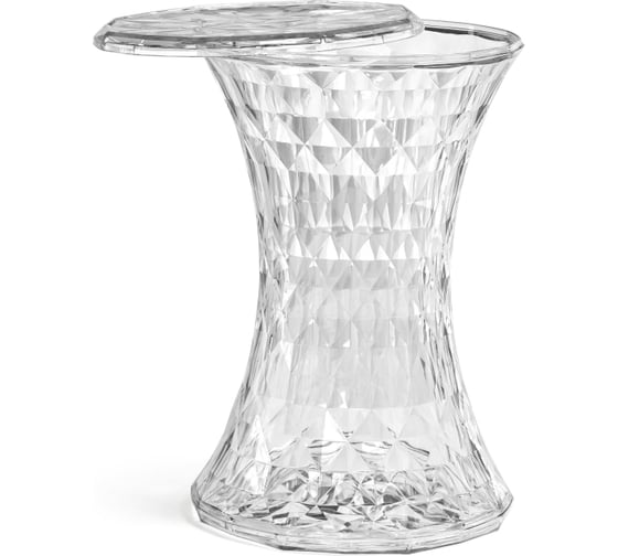 Журнальный стол Woodville button 30x47 см, clear 15614