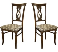 Комплект стульев Мебелик Агнесс орех, Маркус венге 2 шт П0006015 7898