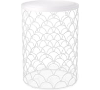 Кофейный столик Мебелик SHT-CT24 белый муар П0006463 8340