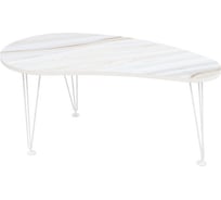 Журнальный стол Мебелик Оникс 2 белый /Luminar 189 П0005757 7648