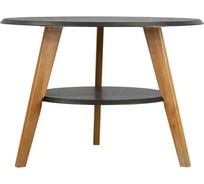 Журнальный стол Мебелик BeautyStyle 17 серый бетон/бук П0005788 7679