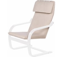 Кресло Мебелик Малави ткань Твист 02, каркас береза белая П0006535