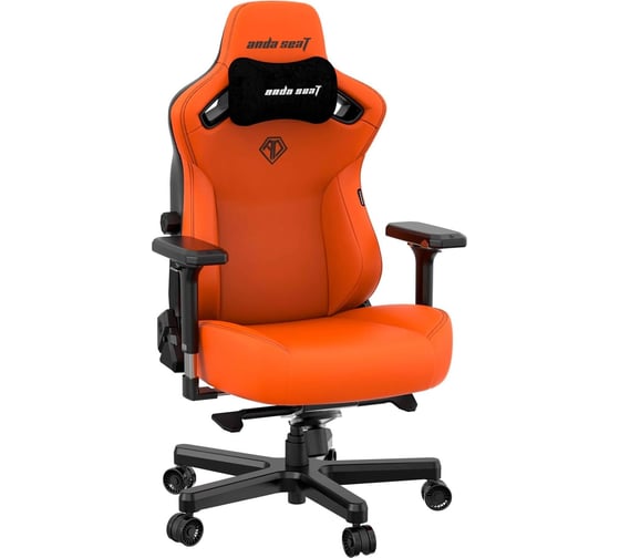 Игровое кресло Andaseat kaiser 3, цвет оранжевый, размер xl AD12YDC-XL-01-O-PV/C