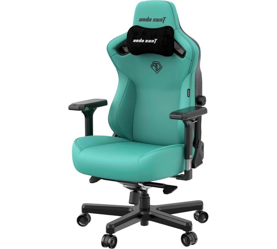 Игровое кресло Andaseat kaiser 3, цвет зеленый, размер xl AD12YDC-XL-01-E-PV/C