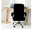 Чехол на игровое компьютерное кресло с подлокотниками Crocus-Life бархат С12-Black 2