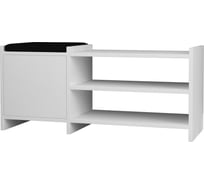 Обувница leve sunno hall stand white LEV00757