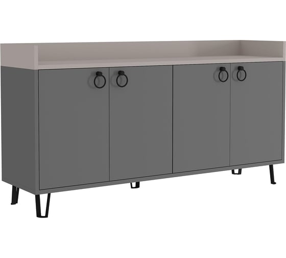 Комод leve dea console table anthracite LEV00224