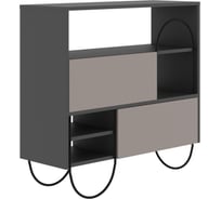 Обувница leve norfolk shoe cabinet anthracite LEV00808