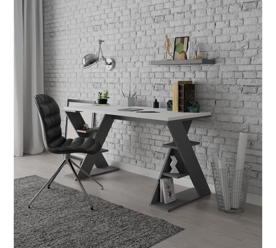 Письменный стол leve papillon working table anthracite LEV00198