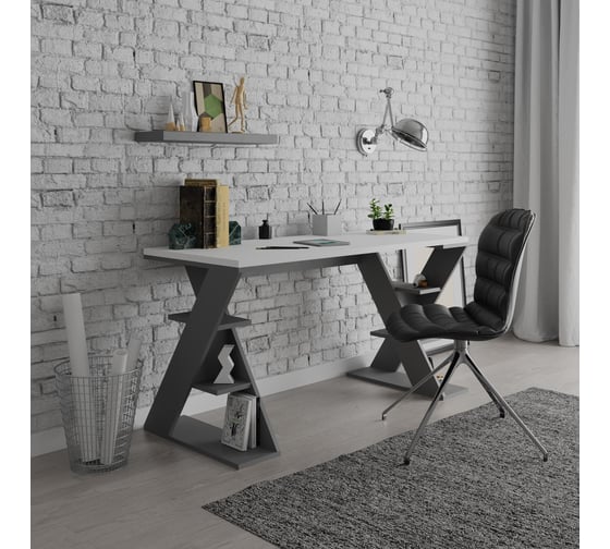 Письменный стол leve papillon working table anthracite LEV00198
