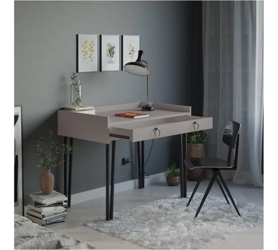 Письменный стол leve sponge study table light mocha LEV00175